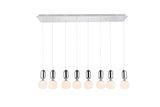 ZC121-5107D8C - Regency Lighting: Lea 8 light in Chrome Pendant